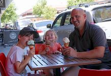 Residents seek shade as summer weather strikes