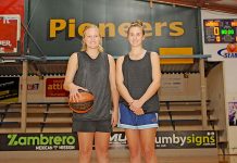 Pioneers women sign Winter and Wormald