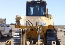 Vandals target farm operational machinery