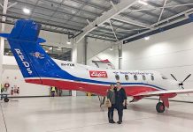 Trainee nurse heads for skies