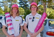 Cricketers stumped by fundraiser support