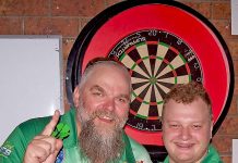 World champion darts into region