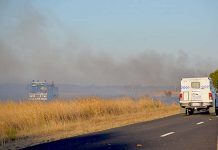 Regional grass fire keeps CFS crews on alert