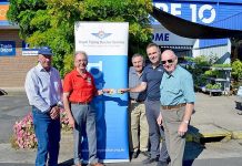 Rotunda club delivers funds