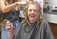 Dreadlocks lopped to support beyondblue