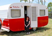 60’s style Franklin caravan