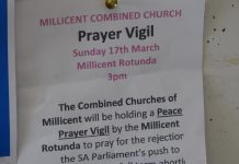 Peace prayer vigil to be held in opposition of moves to reform state’s abortion laws