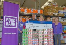 Businessman builds Foodbank charity funds