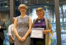 Creativity shines as regional artists recognised at Open Arts Awards Seas Show Eliza Dallwitz And Christine Pudney TBW Newsgroup