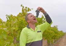 Workers pack bags for region