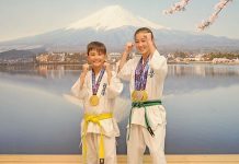 Karate siblings challenged at Arnold Classic competition