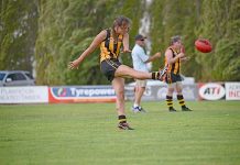 Mundulla advances to women’s football grand final after home-town win Brooke Ballinger Dsc 8802 TBW Newsgroup