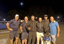 Celebrity Golf Day raises $20,000 for Nangwarry Football Netball Club Danny Frawley, Bill Burley, Gary Simpson, Jason Akermanis, Brendan Goddard And Ben Dixon TBW Newsgroup