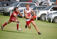 Good Friday demolition puts Roosters at top of Mid South East ladder Jake Wehl Dsc 9088 TBW Newsgroup