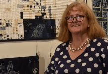 Textile artists connect over new Millicent exhibition Julie Haddrick20190405 TBW Newsgroup