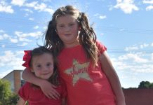 Youngsters enjoy youth week activities Paige And Mila Slorach20190416 TBW Newsgroup