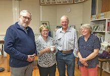 Millicent-based history group enters 40th year Rob And June Gelok And Chris And Josie Skeer TBW Newsgroup