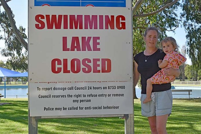 Swimming Lake Closed  TBW Newsgroup