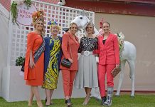 High stakes in fashion field Tanya Wilson, Mandy Scanlon, Bri Scanlon, Lauren Habel And Kimmi Varcoe TBW Newsgroup