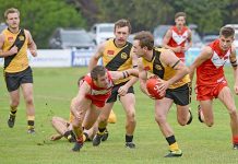 Tigers claim honours over inaccurate Demons in ANZAC Day clash A Hamish Telford Crop Dsc 188220190425 TBW Newsgroup