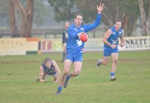 Penola tackles Roos in round one clash Brad Maney Dsc 3474 TBW Newsgroup