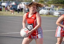 Roosters claim chocolates in hard-fought contest Camille Tucker Dsc 9141 TBW Newsgroup