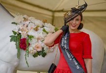 Rose blooms to claim Penola Cup fashion prize Penola Cup Winners Nicole Rose (2) TBW Newsgroup
