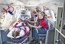 Newly unveiled Royal Flying Doctor Service jet bound for South East 190429 Images Rfds Medi Jet 24 Interior TBW Newsgroup