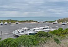 Beachport boatyard equipment failure stops boats entering dry dock Beachport Boatramp May 2019 TBW Newsgroup