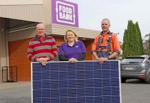 Solar system helps FoodBank to shine Foodbank Solar Panels (1) TBW Newsgroup