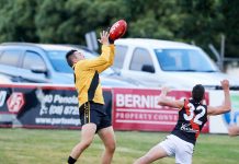 Tigers show premiership stripes against Bulldogs North V East Gambier Football & Netball TBW Newsgroup