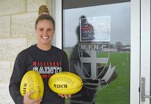 Auskick under way Madi Thwaites TBW Newsgroup