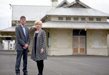 Rail station on track for ‘makeover’ Nick Serle And Mayor Martin (3) TBW Newsgroup