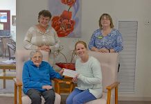 Seniors help Nangwarry club rebuild Sue Mclaughlin, Cindy Crozier, Dawn White, Tamara Ploenges TBW Newsgroup