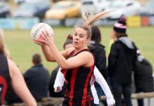 Bulldog joins 300 club East Gambier V Millicent Football & Netball TBW Newsgroup