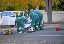 Rider left with serious injuries following city crash Accident Corner Of Wehl Street James Street TBW Newsgroup