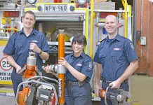 Firefighting trio experiences real-life rescue just days after qualification Recruits Mfs 2 TBW Newsgroup