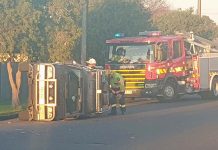 Collision sparks rollover Underwood Aveweb TBW Newsgroup