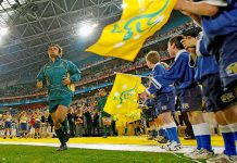 Australian Wallabies host rugby clinic in Blue Lake City Australia V France First Test TBW Newsgroup