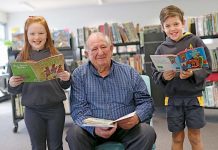 Primary school reading initiative helps develop language skills Bob Childs, Madison And Tristyn TBW Newsgroup