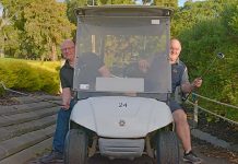 Golf in full swing as Blue Lake golf lease agreement signed Gary Stevens And Bill Burley (3) TBW Newsgroup