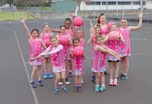 Amazons receive $500 grant to assist in junior netball devlopment Amazon Group Pic TBW Newsgroup