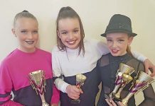 City dancers take to the stage Bella Laube, Imogen Mcgregor & Isabella Schroderweb TBW Newsgroup