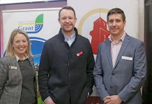 2019 Mount Gambier Chamber of Commerce Outstanding Business Awards launch night Emily Hassell, Ben Hood And Judd Smith TBW Newsgroup