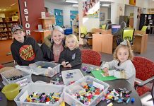 School holiday fun enjoyed at Millicent library Parker Dowley Natalie Fox Pacey Fox And Pensee Fox TBW Newsgroup