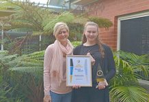 Aged care facility named state finalist Gillian Mcginty, Maddie Potter TBW Newsgroup