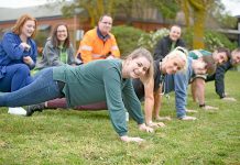 Challenge to raise mental health awareness Headspace Push Ups TBW Newsgroup