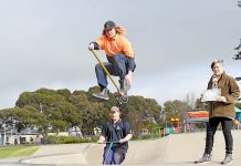 Artist to Kitt out skate park with creative mural Skate Park Mural1 (2) TBW Newsgroup