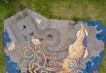 Artist gets skates on to finish park art 67516891 10217424388315560 2461896505565380608 Nweb TBW Newsgroup