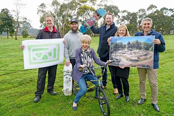 Andrew Jones Nick Brooks Ben Sonya Frank And Lynette Pump Track TBW Newsgroup